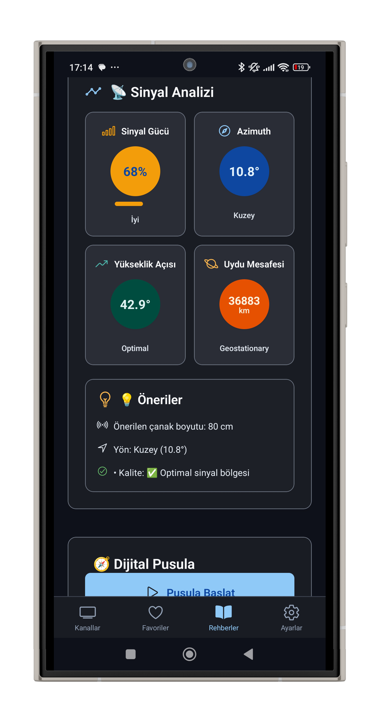 TV Frekans Rehberi mobile app screenshot